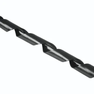 Hama Organizador de Cable en Espiral 30mm - Flexible - Longitud 2.5m - Polietileno - Color Negro