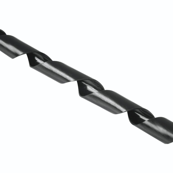 Hama Organizador de Cable en Espiral 30mm - Flexible - Longitud 2.5m - Polietileno - Color Negro