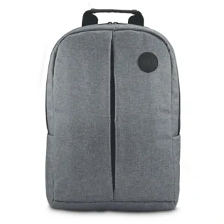Hama Genua Mochila para Portatiles hasta 15.6" - Capacidad 14L - Poliester - Interior Acolchado - Bolsillo Frontal - 35x46x9cm - Color Gris