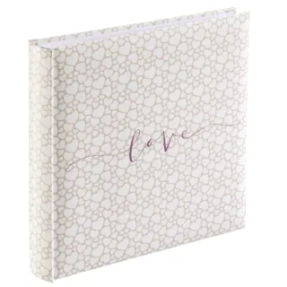 Hama Romance Album de Fotos - 80 Paginas Blancas - Tapa Plastificada - 30x30cm - Multicolor