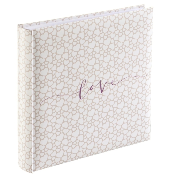 Hama Romance Album de Fotos - 80 Paginas Blancas - Tapa Plastificada - 30x30cm - Multicolor