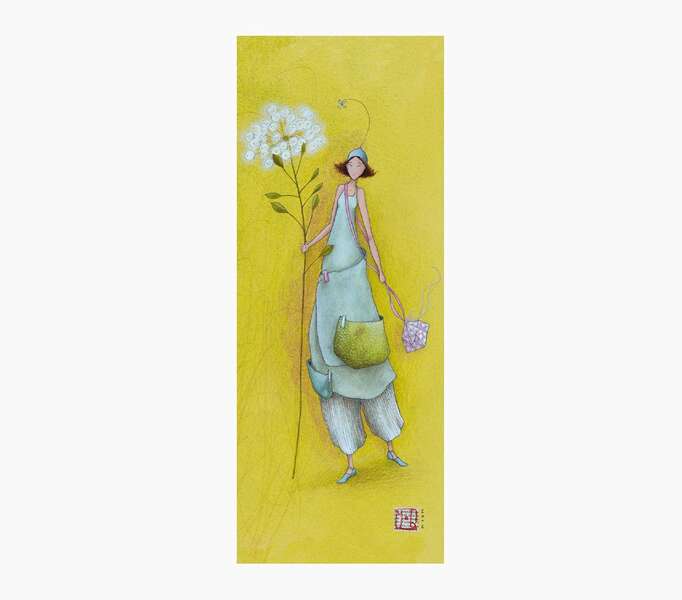 Pictura Gaëlle Boissonnard Marcapaginas Ancho - 5.5x14cm - Embolsada Individualmente en Celofan - Impresas en Papel con Certificacion FSC
