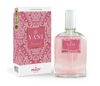 Prady Colonia de Mujer Yani Sweet - Frasco de 90 ml - Spray Pulverizador