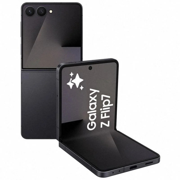 Samsung Galaxy Z Flip 7 Smartphone Plegable Pantalla 6.9" - Pantalla Exterior 4,1" - 12GB - 256GB - Camara 50MP - Bateria 4300mAh - Color Negro