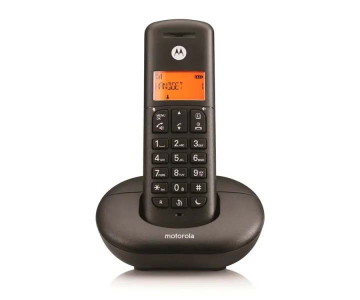 Motorola E201 Telefono Inalambrico Dect - Identificador de Llamada - Manos Libres