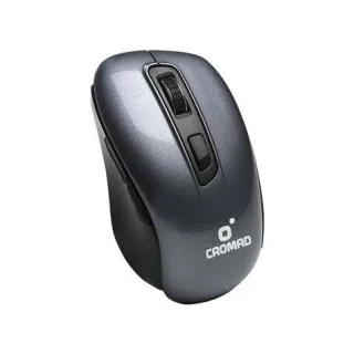 Cromad Raton Inalambrico - Hasta 10 Metros de Alcance - Incluye Mini Receptor USB - Maxima Autonomia de Bateria, Hasta 12 Meses - 3 Botones Accesibles - Bateria 1 X AA (No Incluida) - Diseño