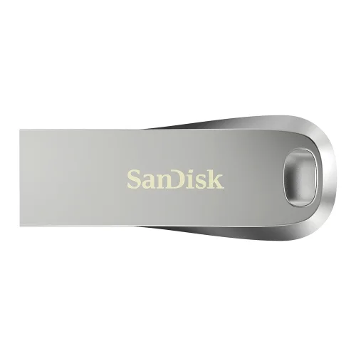 Sandisk Ultra Lux Memoria USB 3.1 128GB - Sin Tapa - Color Acero (Pendrive)