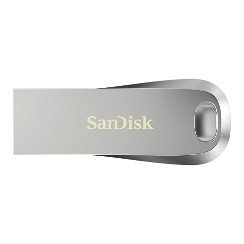 Sandisk Ultra Lux Memoria USB 3.1 128GB - Sin Tapa - Color Acero (Pendrive)