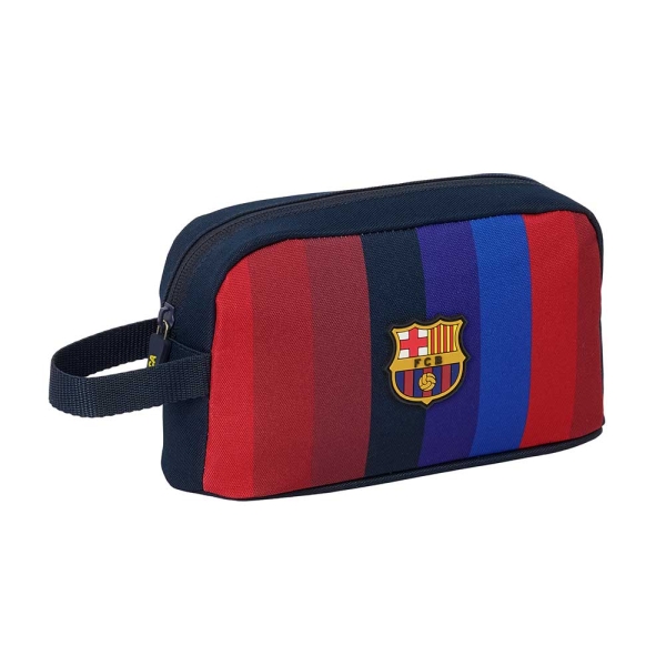 Safta F.C.Barcelona 1ª Equipacion 26/27 Bolsa Isotermica Porta Alimentos - Asa de Mano Lateral - Cremallera - 21.5x12x6.5cm - Color Azul Noche