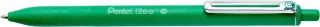 Pentel iZee Boligrafo de Bola Retractil - Punta 0.7mm - Trazo 0.35mm - Clip de Metal - Color Verde · Pack de 12 uds.