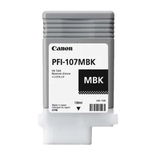 Canon PFI107 Negro Mate Cartucho de Tinta Original - 6704B001/PFI-107MBK