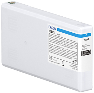 Epson T55W2 Cyan Cartucho de Tinta Original - C13T55W200