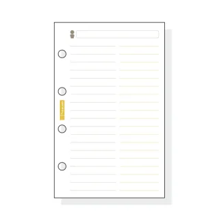 Finocam C154 Recambio Telefonico para Agendas Classic - Formato 601 - 56x89x5mm - Color Blanco