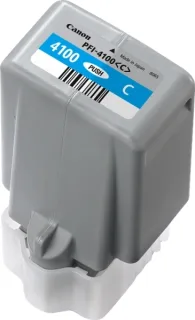 Canon PFI4100 Cyan Cartucho de Tinta Original - 6778C001/PFI-4100C