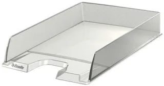 Esselte Europost Bandeja Portadocumentos - Plastico Transparente - Formato Vertical - A4 - Color Cristal · Pack de 10 uds.