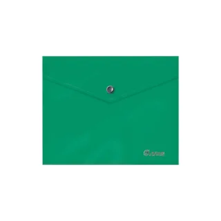 Dohe Sobre Portadocumentos A5 - Cierre de Broche - Polipropileno Opaco 150 Micras - Color Verde · Pack de 8 uds.