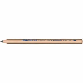 Staedtler Noris Natural 119 Jumbo Lapiz de Grafito Triangular HB 4mm - Madera Certificada FSC - Cuerpo de Color Madera Natural · Pack de 12 uds.