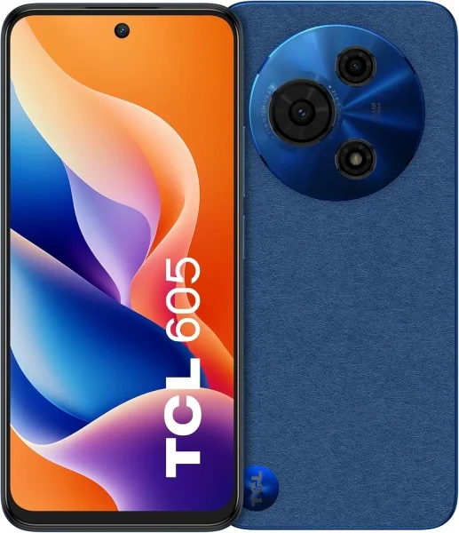 TCL 605 Smartphone 6.75" - 8GB - 256GB - Camara 50MP - Bateria 5200mAh - Color Azul