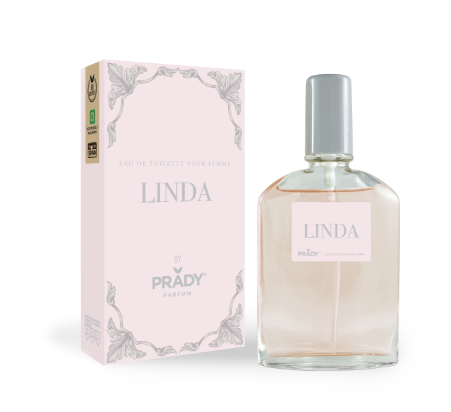 Prady Colonia de Mujer Linda - Frasco de 90 ml - Spray Pulverizador