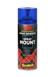 Scotch Spraymount Adhesivo en Spray 400ml - Excelente Adherencia - Color Transparente