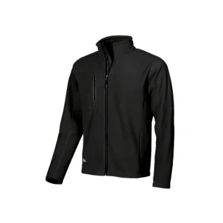 Upower Warm Chaqueta de Lana - Talla 2XL - Comodidad y Durabilidad, Cremallera Interna, Proteccion DPI1, Material 100% Poliester - Color Negro Carbon