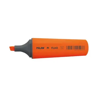 Milan Marcador Fluorescente - Punta Biselada 1 - 4.8mm - Color Naranja · Pack de 12 uds.