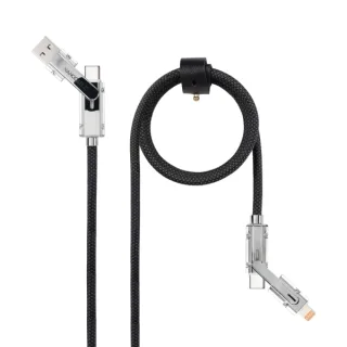 Nanocable Cable USB-C+USB-A/M LIGHTNING+USB-C/M 1M