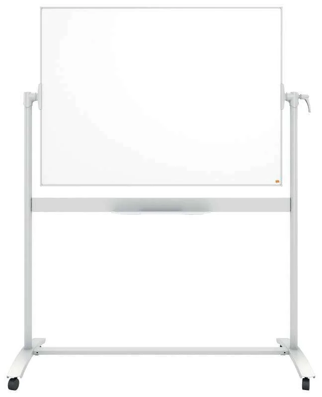 Nobo Pizarra Blanca Movil Nano Clean Classic - 1200x900mm - Diseño Puntero - Blanco
