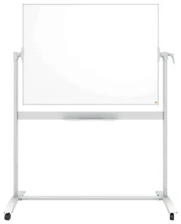 Nobo Pizarra Blanca Movil Nano Clean Classic - 1200x900mm - Diseño Puntero - Blanco