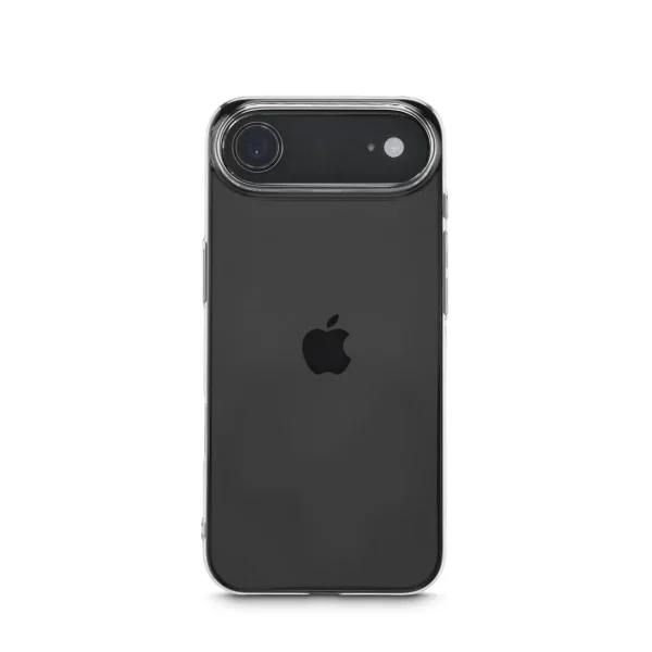 Hama Slim Protect Funda para iPhone Air - Antiamarilleo - Policarbonato - Bordes Elevados - Color Transparente