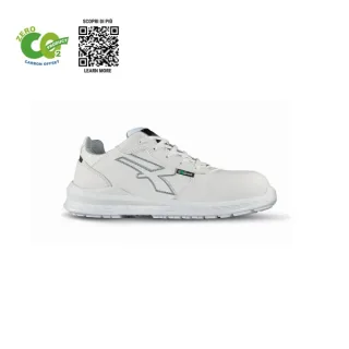 Upower Maple S ESD Calzado de Seguridad Ecologicos - Talla 35 - Puntera AirToe Composite, Antiperforacion, Resistente al Agua, Suela Antideslizante - Color Blanco