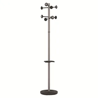Unilux Perchero Accueil - Elegante Diseño Moderno - Resistente y Duradero - Ideal para Colgar Abrigos y Accesorios - Color Gris Metalizado
