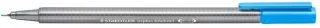 Staedtler Triplus Fineliner 334 Rotulador de Punta Fina - Trazo de 0.3mm - Tinta Base de Agua - Color Azul Claro · Pack de 10 uds.