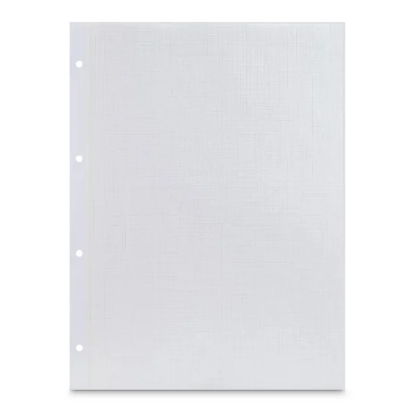 Hama Pack de 25 Cartulinas para Fotos - Perforado - Papel Intercalado - 233x310mm - Color Blanco