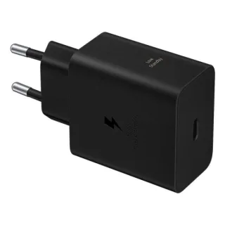 Samsung Cargador de Pared USB-C 60W - Super Fast Charging 2.0 - Color Negro