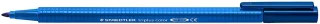 Staedtler Triplus Color 323 Rotulador de Punta Fina - Trazo 1mm Aprox - Tinta Base de Agua - Azul Delft · Pack de 10 uds.