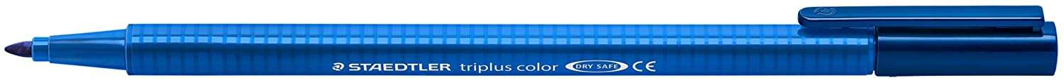 Staedtler Triplus Color 323 Rotulador de Punta Fina - Trazo 1mm Aprox - Tinta Base de Agua - Azul Delft · Pack de 10 uds.