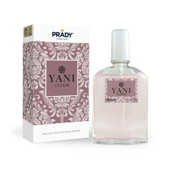 Prady Colonia de Mujer Yani Elixir - Frasco de 90 ml - Spray Pulverizador
