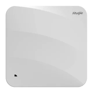Ruijie RG-AP810-L Punto de Acceso - Doble Banda y Doble Radio - 1.8Gbps - WiFi 6 AX1800 - Ethernet - PoE - Licencia de Servicio en la Nube - Color Blanco