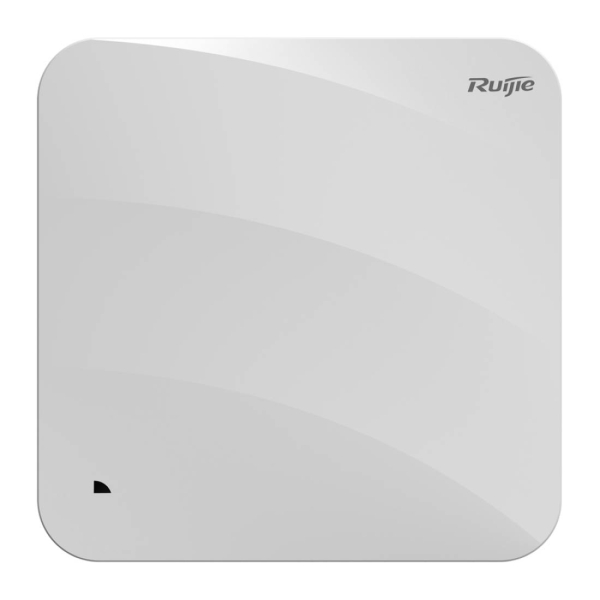 Ruijie RG-AP810-L Punto de Acceso - Doble Banda y Doble Radio - 1.8Gbps - WiFi 6 AX1800 - Ethernet - PoE - Licencia de Servicio en la Nube - Color Blanco
