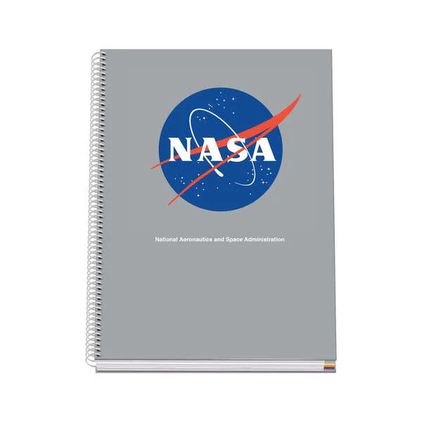 Dohe Cuaderno Espiral Tapa Dura A4 - 228x300mm - Cubierta Carton Forrado Impreso a Color - Espiral Metalico Blanco - 100 Hojas Offset 90g Microperforadas - Cuadricula 5mm