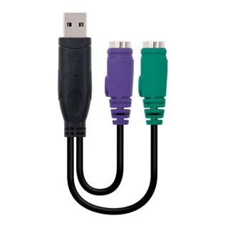 Nanocable Conversor PS/2 a USB