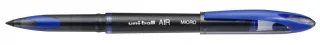 Uni-ball AIR MICRO UBA-188-M Rollerball - Punta de Acetato Plastico 0.5mm - Tinta Pigmentada Resistente al Agua y Luz - Color Azul · Pack de 12 uds.