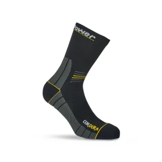Upower Sturdy Calcetines de Trabajo Tecnicos - Talla L - Comodidad y Alto Rendimiento, Tecnologia PowerFit, Compresion Gradual, Antifatiga, Soporte Tobillos, Ventilacion, Refuerzos Cordura -