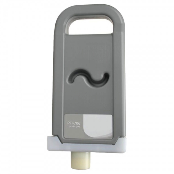 Canon PFI706/PFI306 Gris Photo Cartucho de Tinta Pigmentada Generico - Reemplaza 6691B001/6667B001/PFI-706PGY/PFI-306PGY