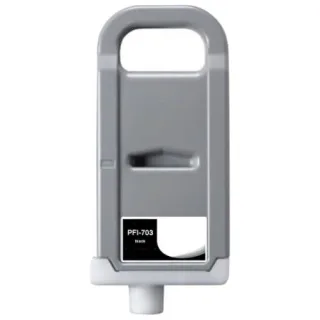 Canon PFI703/PFI303 Negro Cartucho de Tinta Pigmentada Generico - Reemplaza 2963B001/2958B001/PFI-703BK/PFI-303BK