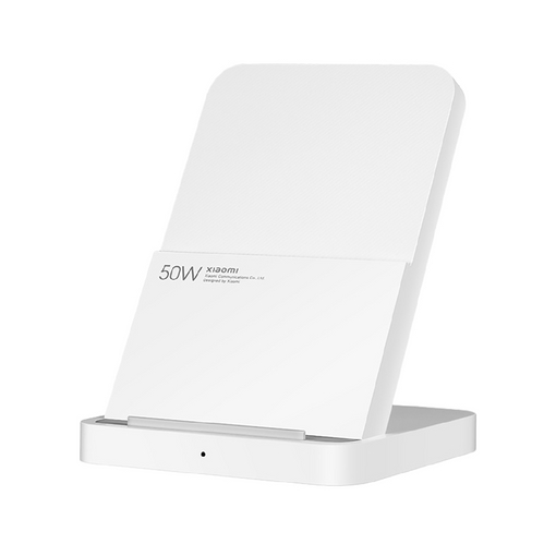 Xiaomi 50W Wireless Charging Stand Pro Cargador Inalambrico - HyperCharge 50W - Soporte Inclinado Ergonomico - Ventilacion Activa Silenciosa - Compatible con Qi - Carga Rapida para Xiaomi /
