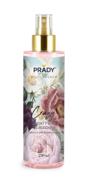 Prady Body Splash Crazy - Frasco de 250 ml - Spray Pulverizador