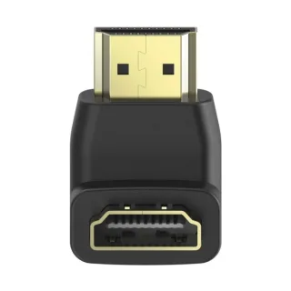 Hama Essential Adaptador HDMI Acodado - HDMI Hembra - HDMI Macho - 270º - Color Negro