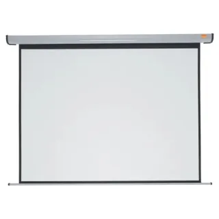 Nobo Pantalla de Proyeccion Electrica para Pared 1920x1440mm - Montaje en Pared - Control Remoto - Superficie Blanca Mate - Color Blanco